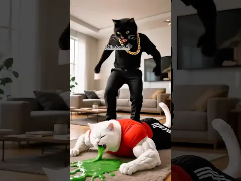 🐱💊💥stepmom poisoned the dad… but the kitten brought him back