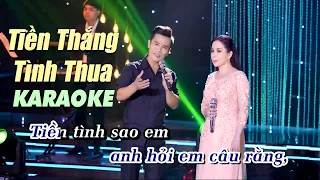 Download Tiền Thắng Tình Thua Karaoke Song Ca - Beat Chuẩn Lê Minh Trung \u0026 Ngọc Hoài Thương MP3