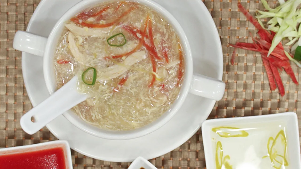Chicken Hot and Sour Soup Recipe By SooperChef