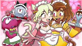 Kit X Lulu & Kaboodle's Maid Cafe Date┃GAMEOVERSE┃Gaemoverse Glitch Comic Dub