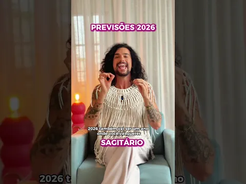 PREVISÃO PRA SAGITARIO EM 2026 ♐️