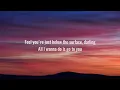 benny blanco, Marshmello & Vance Joy - YOU (Lyrics)