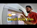 How To Install Fluted Molding Around Doors Windows