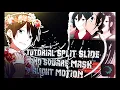 Tutorial AMV Alight Motion Smooth Split Slide with Square mask AMV Edit