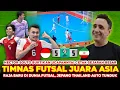 Lagu ALHAMDULILLAH JUARA❗ IRAN SEPELE, Hector Souto KASIH PAHAM❗ Erick Thohir OUT❗Hasil Timnas Futsal