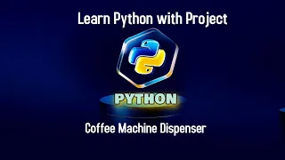 Learn python with project 14 Coffee machine dispenser json os and time module Beginner level