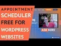 Add a Free Appointment Scheduler to your WordPress Website