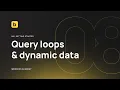 Query Loops Dynamic Data in Bricks