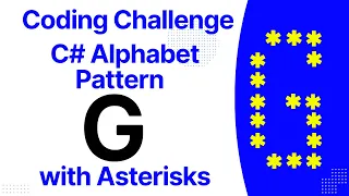 C star pattern Asterisks pattern Alphabet Pattern Print G