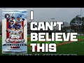 2022 TOPPS CHROME UPDATE IS A MAJOR DISAPPOINTMENT I CAN T BELIEVE THIS