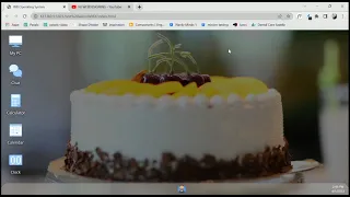 Operating System UI using HTML CSS and Javascript