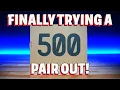 adidas Yeezy 500 FINALLY TRYING A PAIR OUT