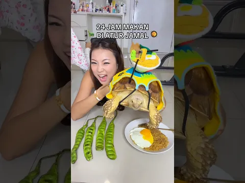 MAKAN DI ATUR JAMAL 🐢🍽️  #makan #makananviral #jamal