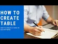 Create Table And Insert Record Table in SQL Hindi Easy Way SQL create table in hindi