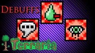 Terraria Guide to Debuffs Poisoned Darkness and Silenced