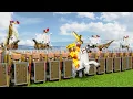Villager VS Pillager A History - The Biggest Villager Army VS Pillagers Minecraft Animation