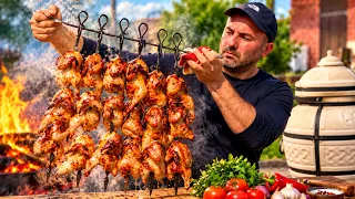 CHICKENS BAKED IN A TANDOOR