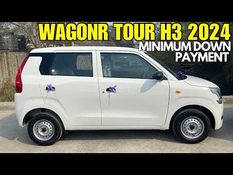 2024 New Model WagonR  CNG TOUR H3 | Now Available On Minimum Down payment