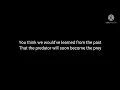 Ice Nine Kills Rocking the boat lyrics