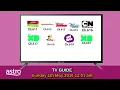 Astro TV Guide Sunday 1th May 2016 12 01 am