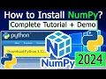 How to Install NumPy on Windows 2024 Update in Python 3 12 2