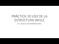 Uso de la estructura while en LabVIEW ejemplo 1