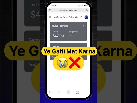 How to Add Bank Account in Google Adsense 💰 (2026) #adsense #googleadsense #bankaccount #youtube