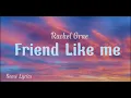 Download Lagu Friend Like Me – Rachel Grae (Lyrics) || Damn, I need a friend like me