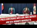 Lagu LIVE: PRESS CONFERENCE WITH SEN. IMEE MARCOS AND SEN. RODANTE MARCOLETA | JANUARY 20, 2026