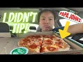 I Ordered Papa John s Pizza On DoorDash Tipped 0