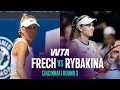 Magdalena Frech vs Elena Rybakina 2026 Cincinnati Round 3 WTA Match Highlights