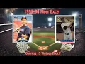 Hunting Derek Jeter Rookies WE GOT SO LUCKY 1993-94 Fleer Excel Vintage Pack Opening