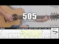 505 - Arctic Monkeys Fingerstyle Guitar TAB Chords