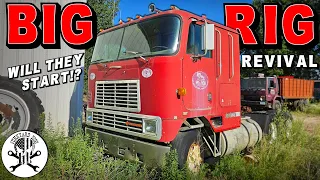 How many ABANDONED Turbo Diesels Can We Get RUNNING!? Revival LIGHTNING ROUND