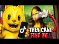 Trying BEST VIRAL TikTok Hiding Spots in Meccha Chameleon