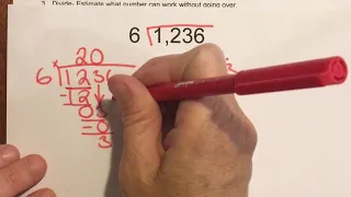 Division with the Standard Algorithm Lesson 1