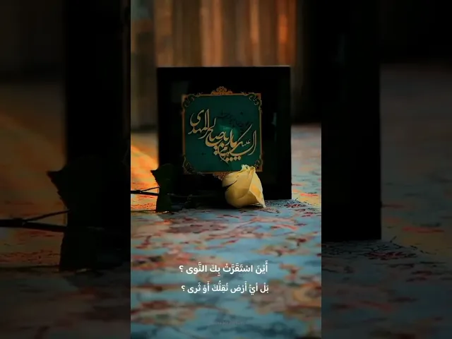 ⁣أين استقرت بك النوى ..بل أي أرض تقلك أو ثرى #اكسبلور #جامعة_آل_البيت_العالمية