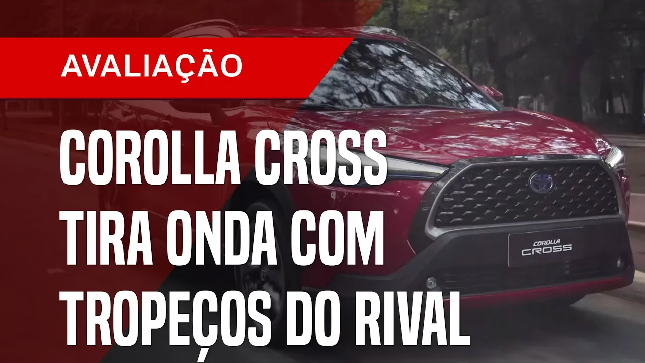Corolla Cross híbrido não muda, mas tenta tirar onda com tropeços do rival