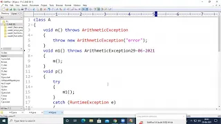JNTUK R19 II BTECH II SEM JAVA PROGRAMMING UNIT 5 EXCEPTION HANDLIG THROWS AND FINALLY KEYWORDS