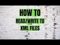 to XML file in Visual Studio 2022