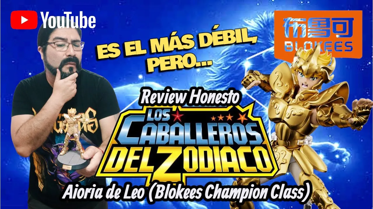 Aioria de Leo (Blokees Champion Class) - Review Honesto