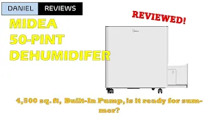 Costco s 4 500 sq ft 50 pint Midea Dehumidifier Review
