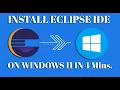 Install Eclipse IDE on Windows 11 in Just 4 Minutes Step by Step Beginner Friendly Guide