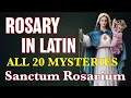Download Lagu Rosary In Latin 20 Mysteries ✝︎ Sanctum Rosarium
