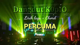 Download PERCUMA || Sherly Kdi || percuma lirik dan chord MP3