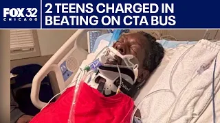 2 teens charged in beating of man on CTA bus CPD