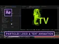 How to Create Particles Logo Animation in After Effects Trapcode Particular