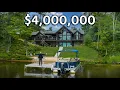 Inside a 4 000 000 Lakefront MANSION in Wisconsin
