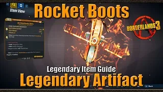Borderlands 3 The Rocket Boots Legendary Artifact Legendary Item Guide