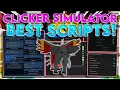 NEW Clicker Simulator Script Hack GUI FAST Auto Farm Open All Eggs PASTEBIN 2022